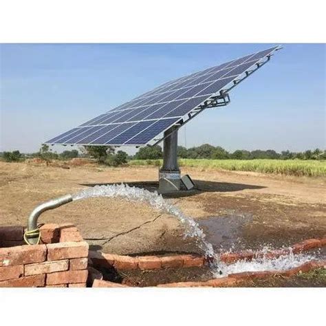 Sts Solar Three Phase Agriculture Solar Pump System 5 27 Hp At Rs