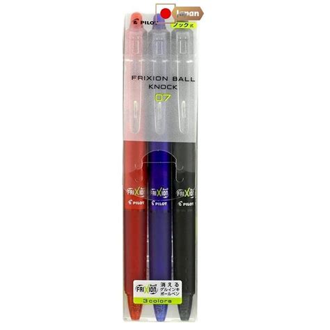 Direct From Japanpilot Frixion Ball Knock Color Erasable