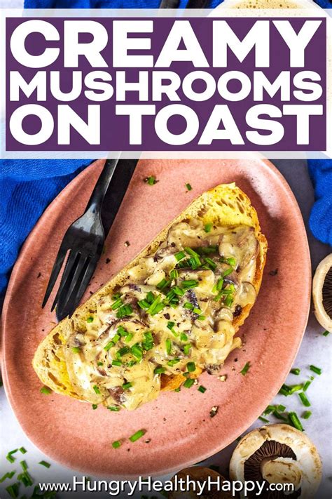 Creamy Mushrooms On Toast Recipe Creamy Mushrooms On Toast Breakfast Brunch Recipes