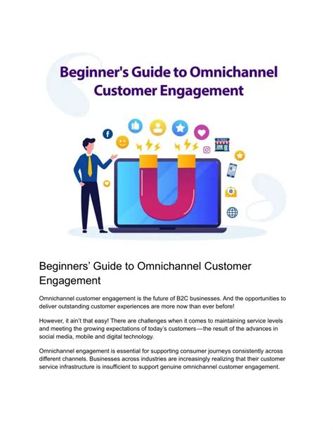 PPT Beginners Guide To Omnichannel Customer Engagement PowerPoint