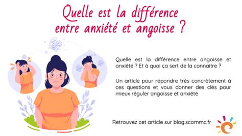 Quelle Est La Diff Rence Entre Angoisse Et Anxi T S Comm C Le Blog