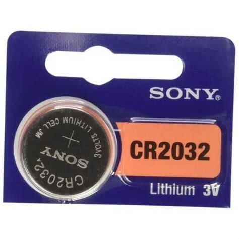 CR2032 Sony Battery, Voltage: 3V, Packaging Type: Packet at best price ...