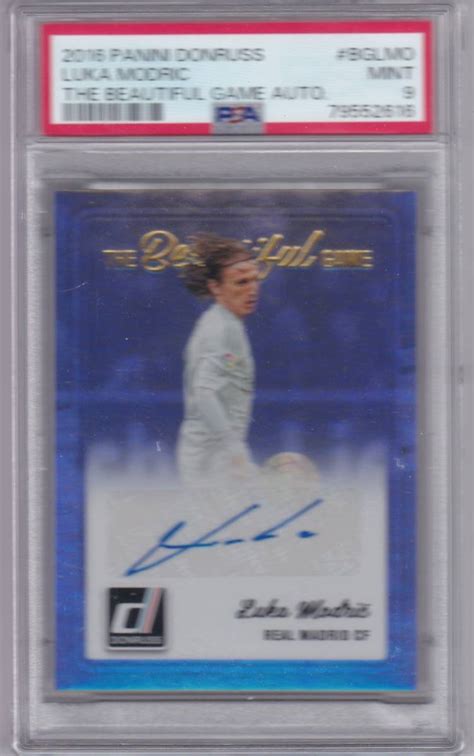 Yahoo Psa Luka Modric Real Madrid Panini D