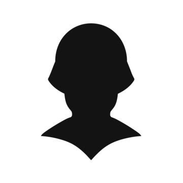 Black Person Silhouette Icon Is Shown Vector, A Simplistic Black Icon ...