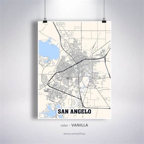 Street Map Of San Angelo Texas | Printable Maps