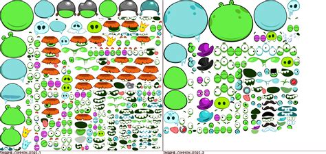 Angry Birds Pig Sprite Sheet