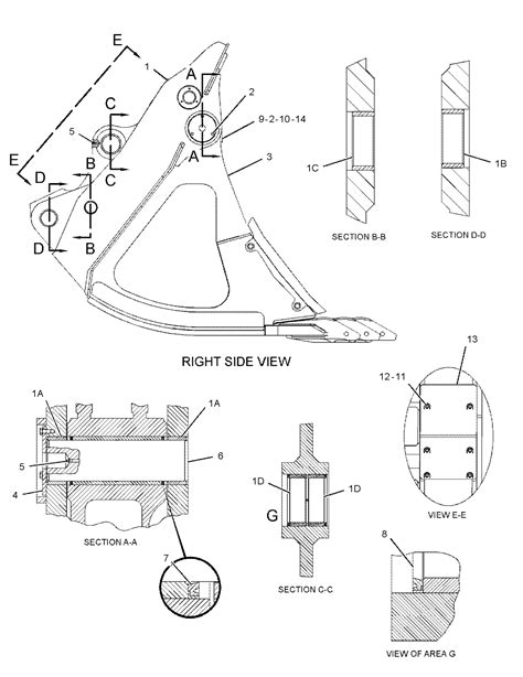 Bucket Gp Front Shovel S N Sjy Up Part Of Bucket Ar