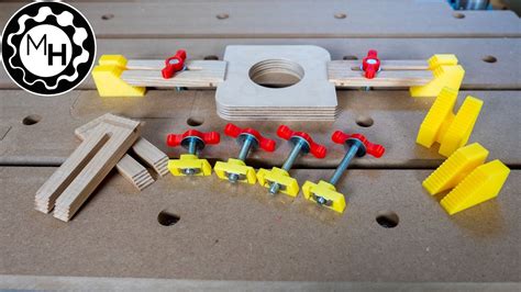 A Quick To Use Clamping System For Cnc T Tracks Youtube