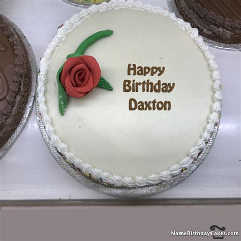 Happy Birthday Daxton Cakes Cards Wishes