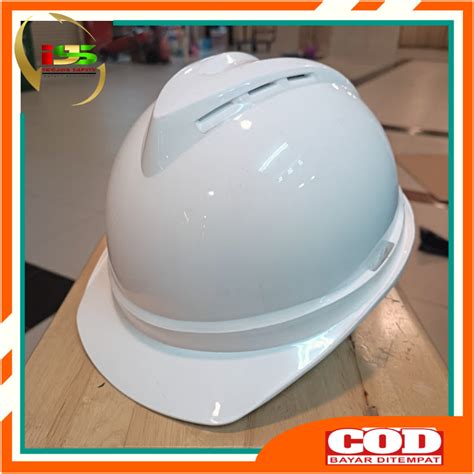 Putih Lokal Safety Helmet Msa Ventilation White Safety Helmet Msa V