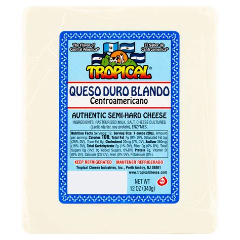 Duro Blando Tropical Cheese