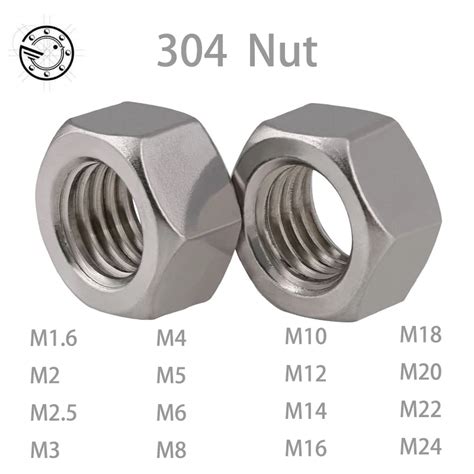 Din M M M M M M M M M M Stainless Steel Hex