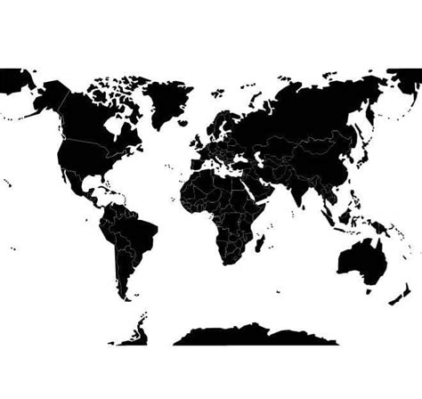 Vector World Map Ai Eps Svg Uidownload Images