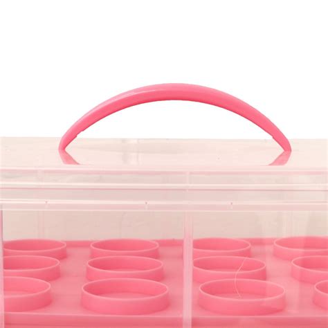 Oypla 36 Cupcake Carrier Pink Shop Online Today