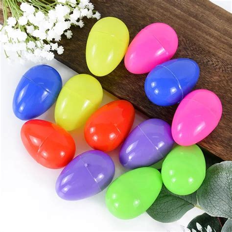 24 Pcs Plastic Fillable Easter Eggs - USAMERICA SHOP