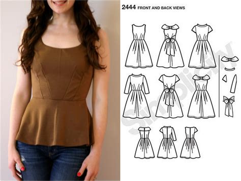 How To Make A Peplum Top Out Of Any Dress Pattern Two Ways Create