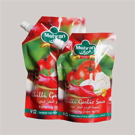 Spout Pouch For Tomato Sauce Doypackfood Packaging