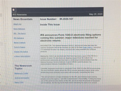 Soon we will be able to electronically file amended individual returns