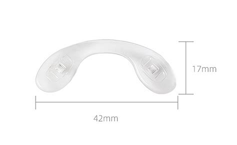 Behline Soft Silicone Anti Slip Nose Pads For Eyeglasses And Sunglasses Screw In Replacement Nose