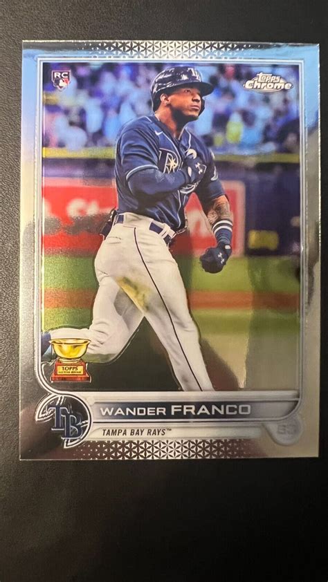 Topps Chrome Wander Franco Rookie Rc Tampa Bay Rays Ebay