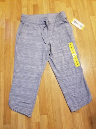 32 Degrees Workout Capris Womens Size Small Gray Brand New Ebay