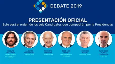 Elecciones2019 Lineamientos De Las Propuestas De Los Candidatos Por La Presidencia De La