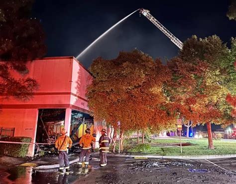 Fremont Three Alarm Fire Rips Through Commercial Building