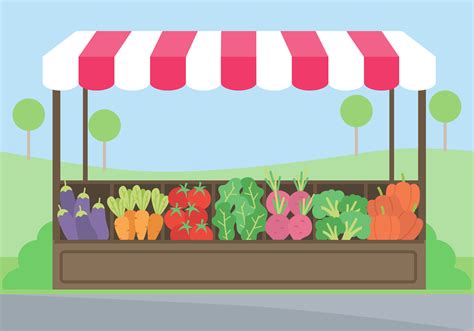 Free Vegetables Market Vector - Download Free Vector Art, Stock ...