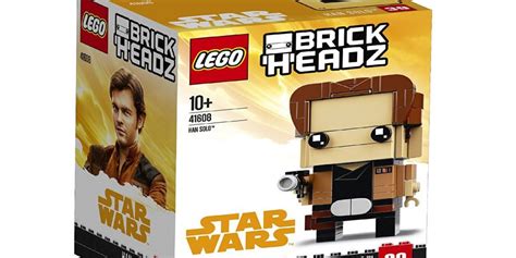 First Look At Han Solo & Chewbacca LEGO Star Wars Brickheadz ...