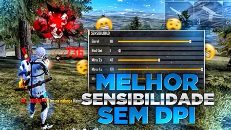 SENSI SEM DPI MELHOR SENSIBILIDADE PARA SUBIR CAPA NO ANDROID NA