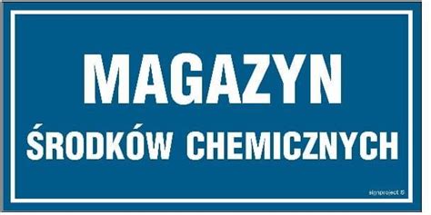 Libres Polska Sp Nc059 Magazyn Środków Chemicznych 20x10 Cm Pn Płyta