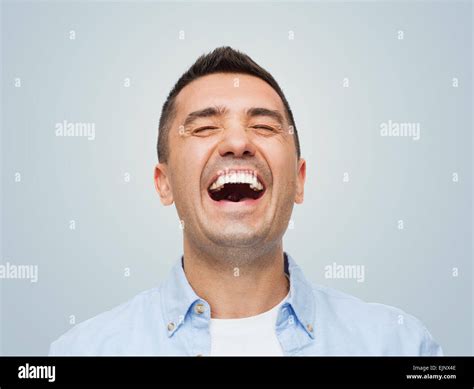 Laughing man hi-res stock photography and images - Alamy