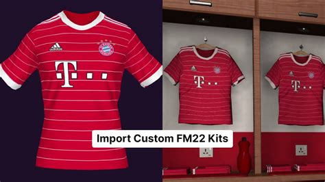 How To Import Custom Football Manager Kits Youtube