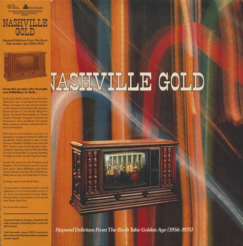 Various Nashville Gold Hayseed Delirium From The Boob Tube Golden Age Ebay