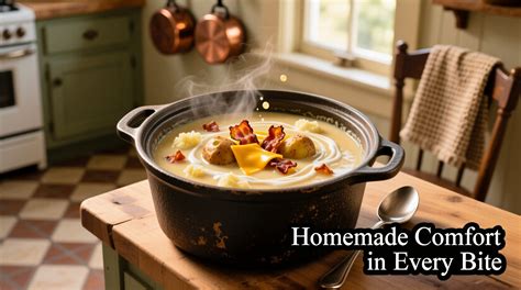 how long to cook potato soup in crock pot
