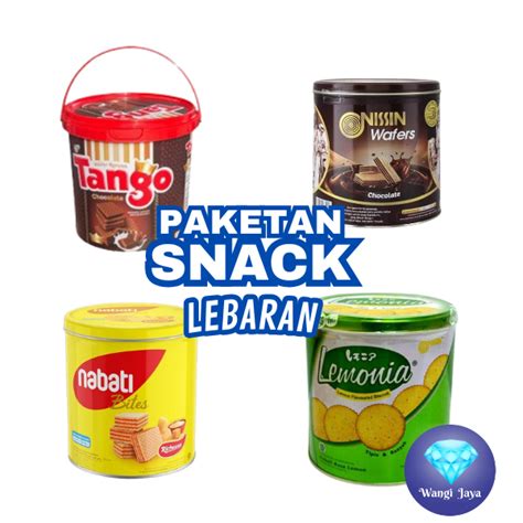 Jual Snack Kaleng Lebaran Nabati Tango Lemonia Nissin Shopee Indonesia