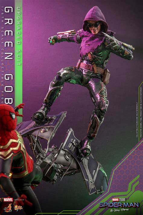 Hot Toys MMS 674 Spider Man No Way Home Green Goblin Upgraded Suit Hot Toys Complete