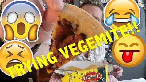 Eating Vegemite for the First Time! | Vegemite, Eat, Food