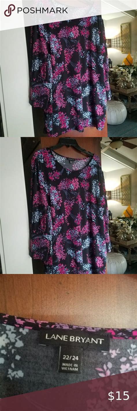 Lane Bryant Floral Blouse