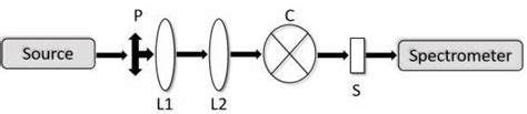 Experimental Set Up For The Transmission Ellipsometry Measurements