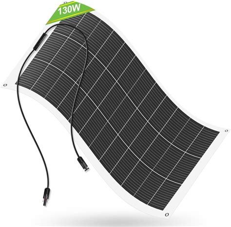 Eco Worthy Watt Volt Flexibles Monokristallines Solarpanel