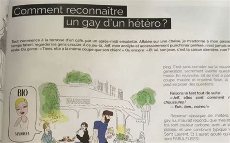 Comment Reconna Tre Un Gay D Un H T Ro L Article Qui Suscite Un Toll Sur La Toile Le