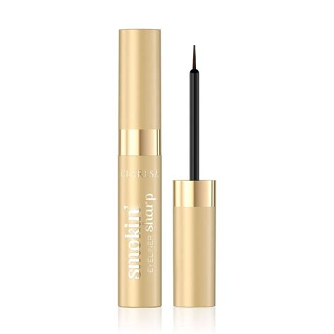 Подводка для глаз Claresa Smokin' Sharp Eyeliner, 01 Ultra Black, 4 г ...