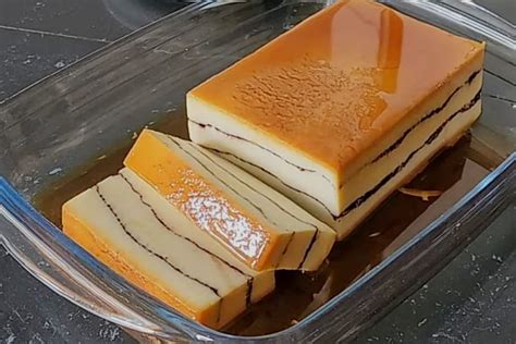 Cara Membuat Puding Roti Lapis Karamel Dessert Mewah Menu Takjil Keluarga