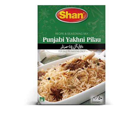 Shan Punjabi Yakhni Pilau Masala Abu Bakr Supermarkets