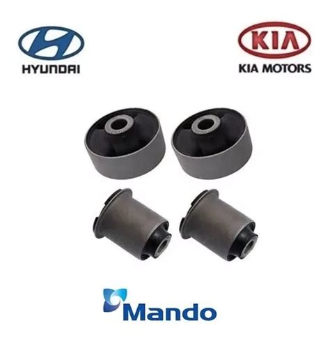 Kit 4 Buchas Da Bandeja Dianteira Hyundai Ix35 Korea Parcelamento