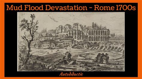 Mud Flood Devastation In Rome Youtube