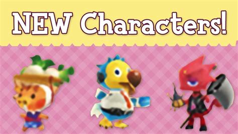 Animal Crossing New Horizons Characters