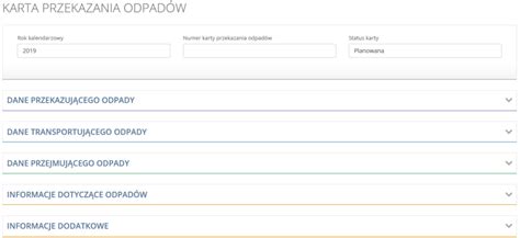Karta Przekazania Odpad W Czym Jest Kpo I Jak J Wype Ni
