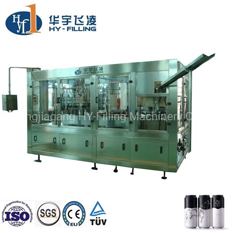500ml 330ml Can Canning Beer, Carbonated Drinks Rotary Automatic